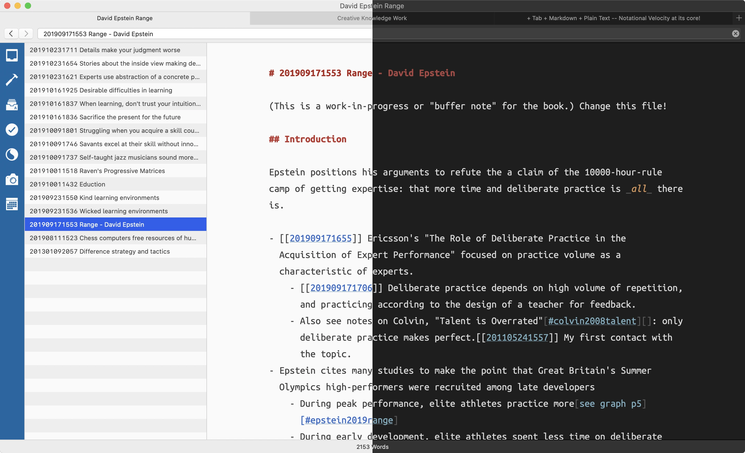 The Archive screenshot showing the app in dark and light model