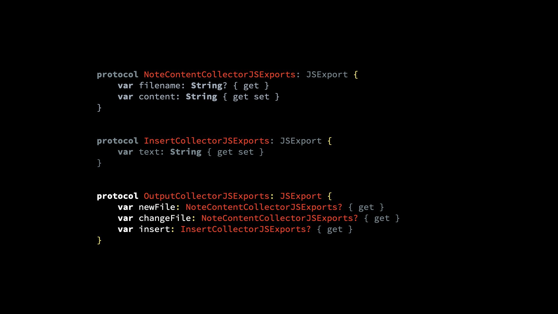 all three protocols on one page again